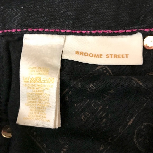 Kate Spade | Black Broome Street denim jeans 26 - Picture 6 of 7